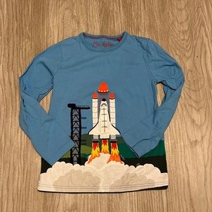 Boys Mini Boden Long Sleeve T - Size 9-10
